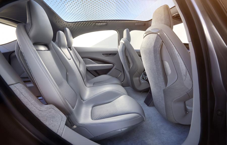 Интерьер Jaguar I-Pace Concept 2016 года  (фото 44 из 91)